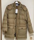 Inspire Ocher Hooded Down Coat With Tag L Size From Japan