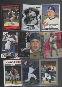 (10) DIFFERENT PAUL LO DUCA CARDS FREE SHIPPING LOT