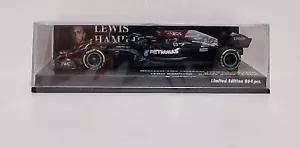 MINICHAMPS 1:43 Model Car F1 Formula 1 Mercedes W12 Hamilton Qatar Gp 2021 - Picture 1 of 8