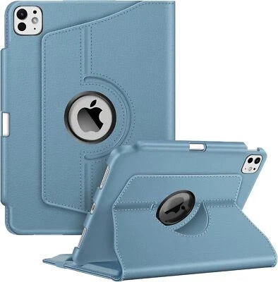 Rotating Case for iPad Pro 11-inch M4 (2024) 360 Degree Swiveling Stand Cover - Image 1 of 4
