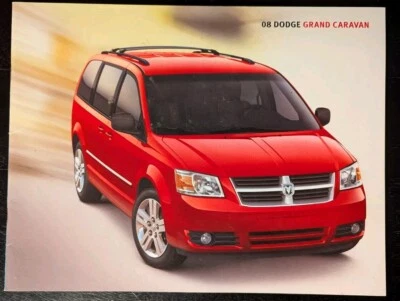 Dodge Grand Caravan 2008 folleto de ventas de autos catálogo 26 páginas Foto 1 de 4