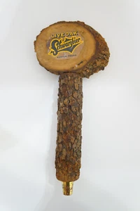 Live Oak Brewing Schwarzbier Wood Beer Tap Handle Austin TX Man Cave Breweriana - Imagen 1 de 13