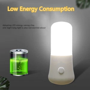 US Plug LED Emergency Light Home Decor Wall Socket Bedside Lamp Baby Bedroom - Picture 1 of 4