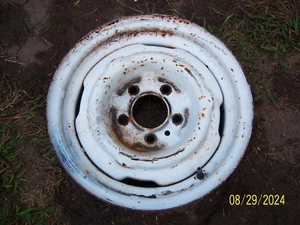 1967 1971 Dodge A100 Van Charger Original 14 x 5" Steel Wheels Mopar 67 66 65 - Picture 1 of 3