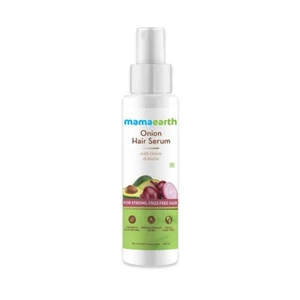 Mamaearth Onion Hair Serum For Silky & Smooth Hair with Onion & Biotin 100 ML - Picture 1 of 7