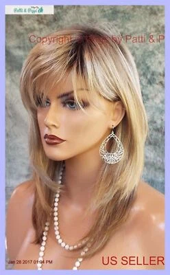 ANGELIQUE Long Layered Lightweight Open Cap Wig Renau 12FS8 | Synthetic Beauty - Image 1 of 4