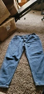 Lee Women's/Men's Regular Fit Tapered Leg Jean, Light Stone, women's 24/men's 34 - Picture 1 of 4