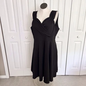 Grace Karin Dress Plus Size 3X Black Fit & Flare Swing Sleeveless Knee Length - Picture 1 of 12
