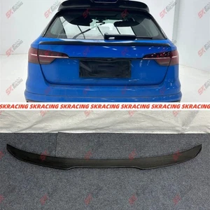 Fits Audi A4 allroad 2020-2025 Carbon Fiber/Forged Rear Middle Spoiler Tail Wing - Picture 1 of 25