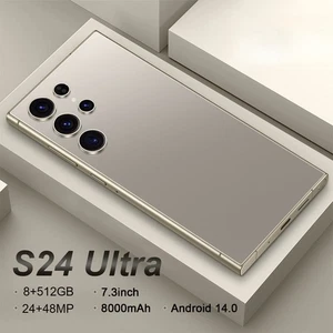 S24 Ultra Smartphone Android Factory Unlocked 7.3" HD 8+512GB 8000mAh Dual SIM - Picture 1 of 17