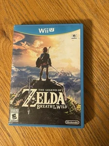 The Legend of Zelda: Breath of the Wild (Wii U, 2017) Great Shape Complete - Picture 1 of 2