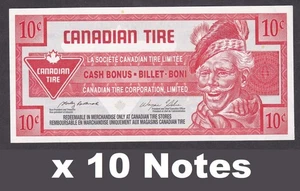 [UNC 10 Notes] Canada Canadian Tire Money 10 Cents - Picture 1 of 2