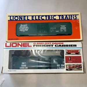 Lot 2 of Lionel O Gauge Boxcar, Lionel 16238 New Haven Boxcar McHugh Bros Line - Bild 1 von 8