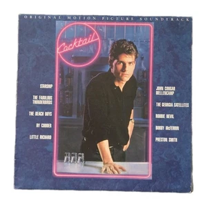 "COCKTAIL" AUSSIE 1988 10Tk SOUNDTRACK LP [Beach Boys BOBBY McFERRIN Starship] - Picture 1 of 4