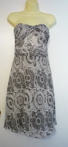 WHITE HOUSE/SCHWARZMARKT TRÄGERLOSES FLOWEY KLEID - GR. 4 - KUMMERBUND -- ENTZÜCKEND!! - Bild 1 von 8