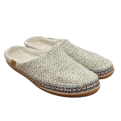 Chinelo Toms Feminino Tamanho 7 Lã Hera Branco (HF26) - Imagem 1 de 4