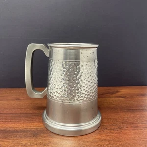 Taza de peltre vintage P.H Vogel & Co pinta - Imagen 1 de 7