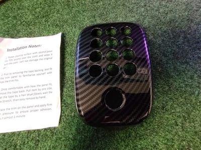 Cubierta de luz antiniebla trasera estilo fibra de carbono para Ferrari 488 GTB Spider 4L5 Foto 1 de 4