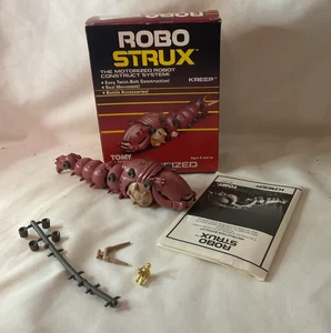 1985 Tomy Robo Strux Kreep 5250 Motorized Robot Complete W/box - Picture 1 of 8