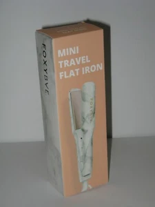 FoxyBae Marble Mini Travel Flat Iron. MRBL-S-FI.  - Picture 1 of 2