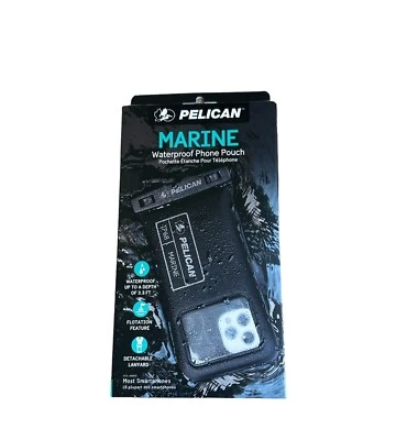 Pelican  Marine Series Waterproof Floating Phone Pouch iPhone Android Galaxy - Image 1 of 4