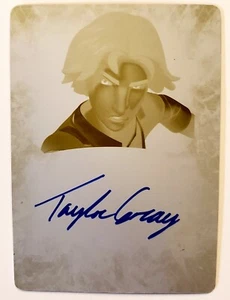  2016 Star Wars Masterwork Druckplatte Auto 1/1 Ezra Taylor grau Autogramm 🙂 - Bild 1 von 2