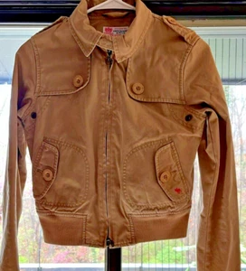 VTG Abercrombie & Fitch Jacket Women's Full Zip Field Military, Women's Sz Small - Picture 1 of 9