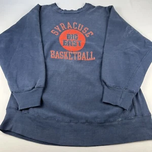 Vtg Syracuse Basketball Sweatshirt Sz XXL Champion Reverse Weave Warmup USA Made - Picture 1 of 24