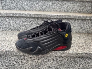 Air Jordan 14. The last shot. Schwarz rot. Basketballschuhe in 46. - Bild 1 von 15