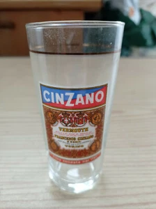 Vaso Cristal Antiguo Cinzano Vermouth - Imagen 1 de 1