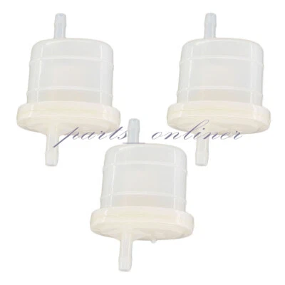 Kit de mantenimiento de filtro de combustible de 3 piezas para Yamaha 1987-1993 WaveRunner 500 Foto 1 de 4