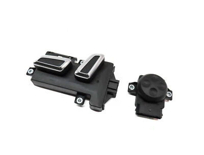 2014 AUDI Q5 (B8 8R) FRONT LEFT DRIVER SEAT ADJUST LUMBAR SWITCH SET/2 (BLACK) - Image 1 of 4