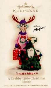 Hallmark Andenken Ornament "A Crabby Little Christmas" Maxine (4 Zoll) - Bild 1 von 5