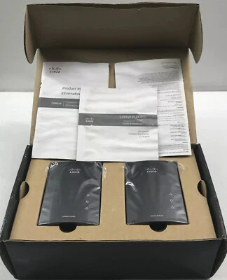 Cisco Linksys Powerline 400 Bridge PELK400 HomePlug AV - Image 1 of 3
