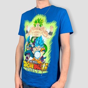 Camiseta de hombre Dragon ball con diseño de Gogeta – Custom. Ropa  personalizada.
