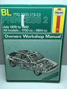 British Leyland Princess 2 1978 To 1982 All Models 1700cc 1994cc 70 - Picture 1 of 7