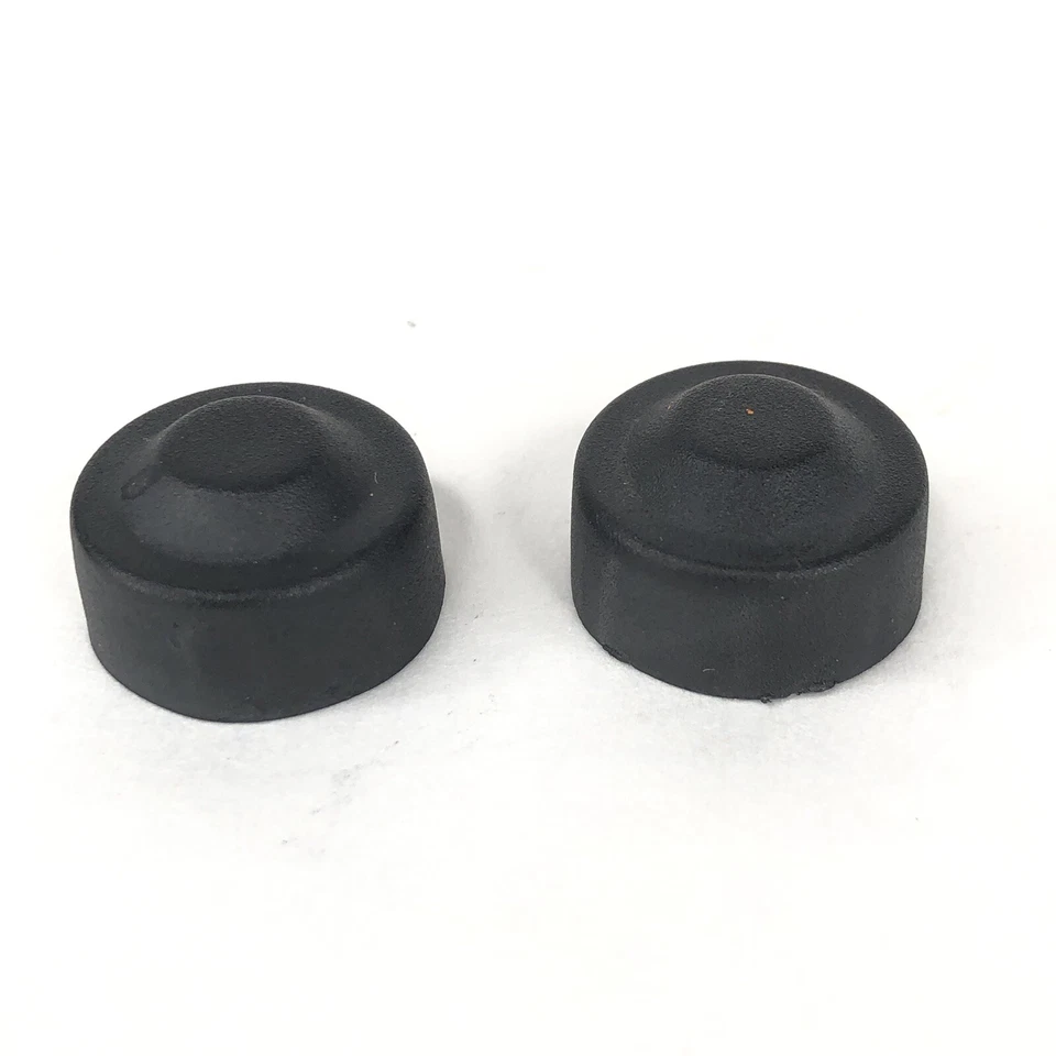 1996-2002 BMW Z3 Roadster Windshield Wiper Arm Nut Cap Set Pair Black OEM - Image 1 of 4