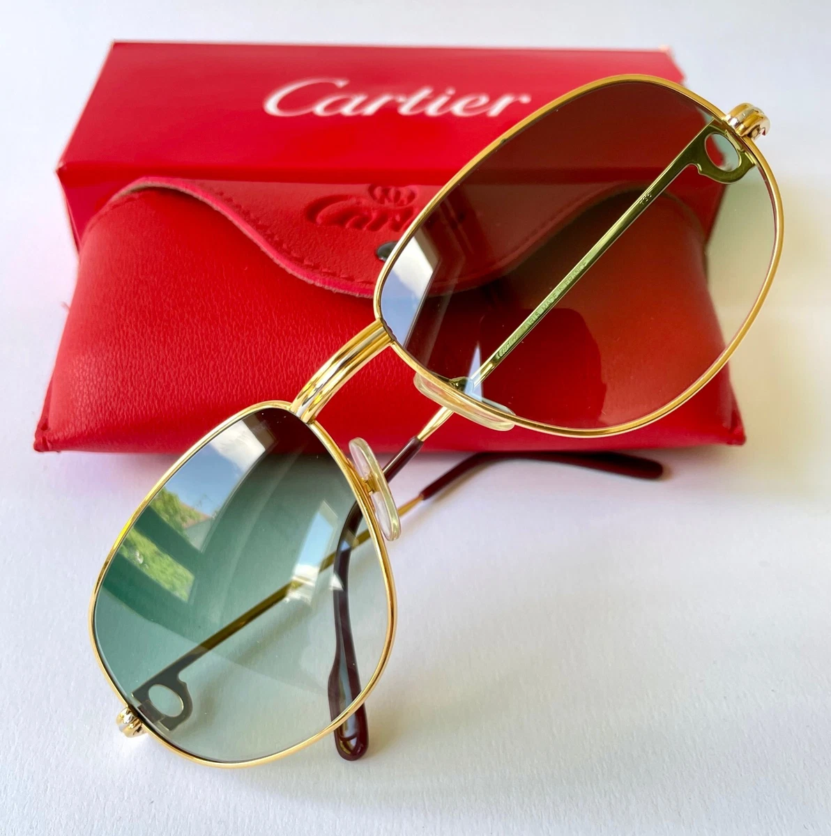 Cartier Vendome Sunglasses In Vintage Sunglasses for sale | eBay