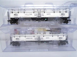 Broadway Limited Ho 6106, Cryogenic Tank car set, NCG - Picture 1 of 3