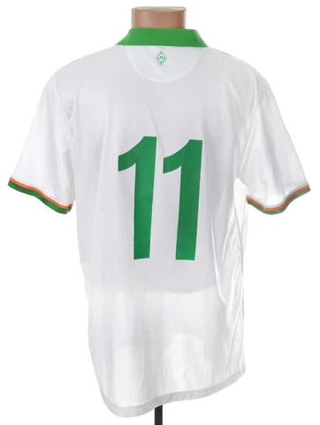 WERDER BREMEN 2013/2014 AWAY FOOTBALL SHIRT JERSEY NIKE SIZE XL ADULT #11 Cover