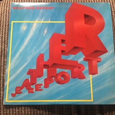 WEATHER REPORT 1982 SELF-TITLED LP ARC/COLUMBIA PRINT VINTAGE VINYL 7TRX - Image 1 of 4
