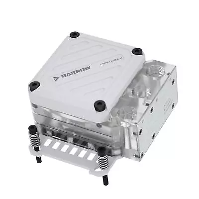 Barrow CPU Waterblock with Integrated 10W PWM Pump (White) - AMD AM4 / AM5 - Image 1 of 4