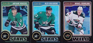 14-15 OPC Mikael Granlund /100 Rainbow Black O-Pee-Chee 2014 Wild