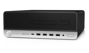 HP EliteDesk 705 G5 SFF-AMD Ryzen 5 Pro 3400G- 256GB SSD- 16GB Ram- NVIDIA GPU - Afbeelding 1 van 8