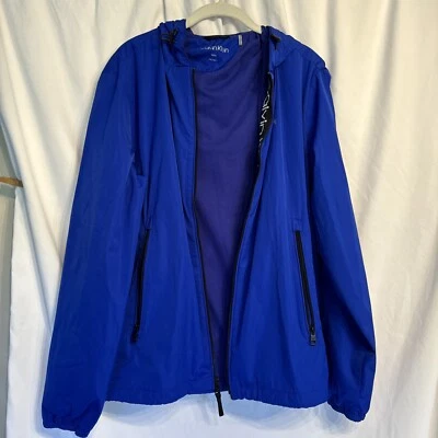 Jaqueta de corrida Calvin Klein Performance secagem rápida zíper completo feminina corta-vento - Imagem 1 de 4