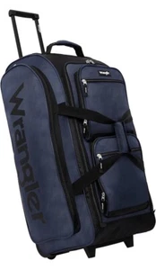 Wrangler 30" Wesley Reisetasche mit Rollen große Kapazität für Männer Frauen - marineblau - Bild 1 von 10