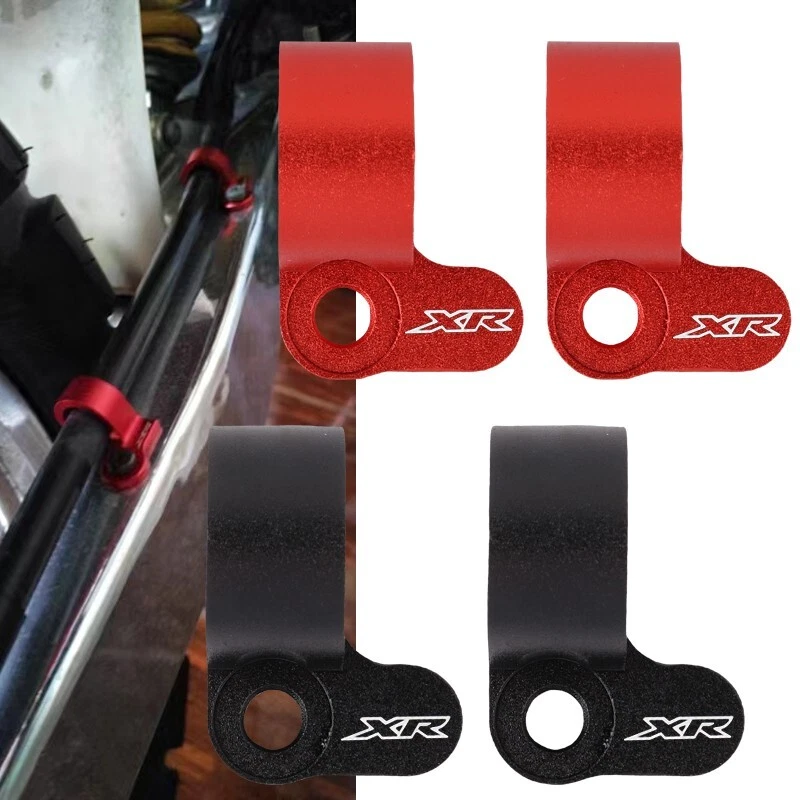 Abrazadera guía manguera freno trasero CNC para Honda XR 250L/R XR400R XR 650R/L XR600R Foto 1 de 4