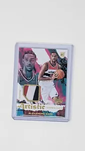 2024-25 Panini Court Kings - Alexandre Sarr #AE-ALX Artistic Endeavors Mem RC - Foto 1 di 2