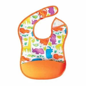 Tiny Twinkle - Silicone Pocket Bib - Safari - Picture 1 of 1
