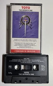 Toto - The Seventh One Cassette Tape 1988 Canadian Issue - Picture 1 of 6